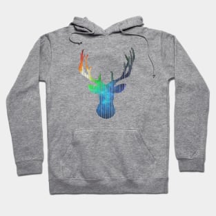 Vintage Deer Logo Hoodie